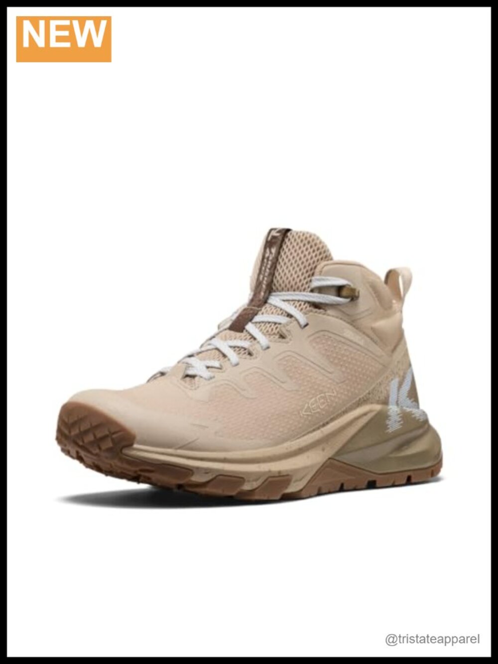 Waterproof Hiking Boots Performance Ripstop Mesh Lace-Up Ankle Boots
